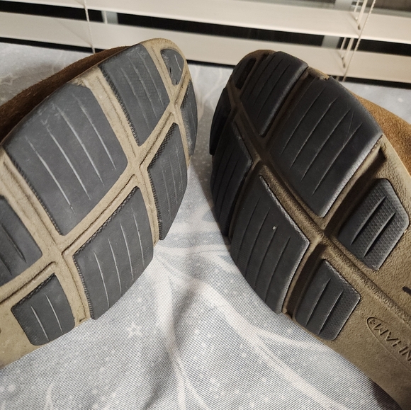 Men's Dunham Brown Leather Suede Chukka Boots Size 11.5 - Picture 5 of 14